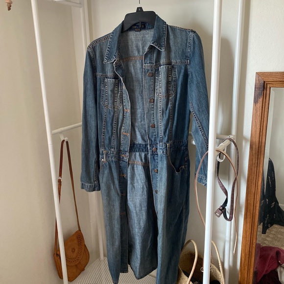 JCREW Denim duster